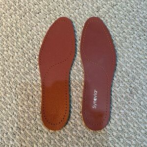 Synovia Premium Leather Insoles - Men’s 7/9 - New, never worn